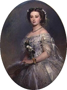 Kronprinzession Victoria Gem&auml;lde von Winterhalter 1857 Wikipedia